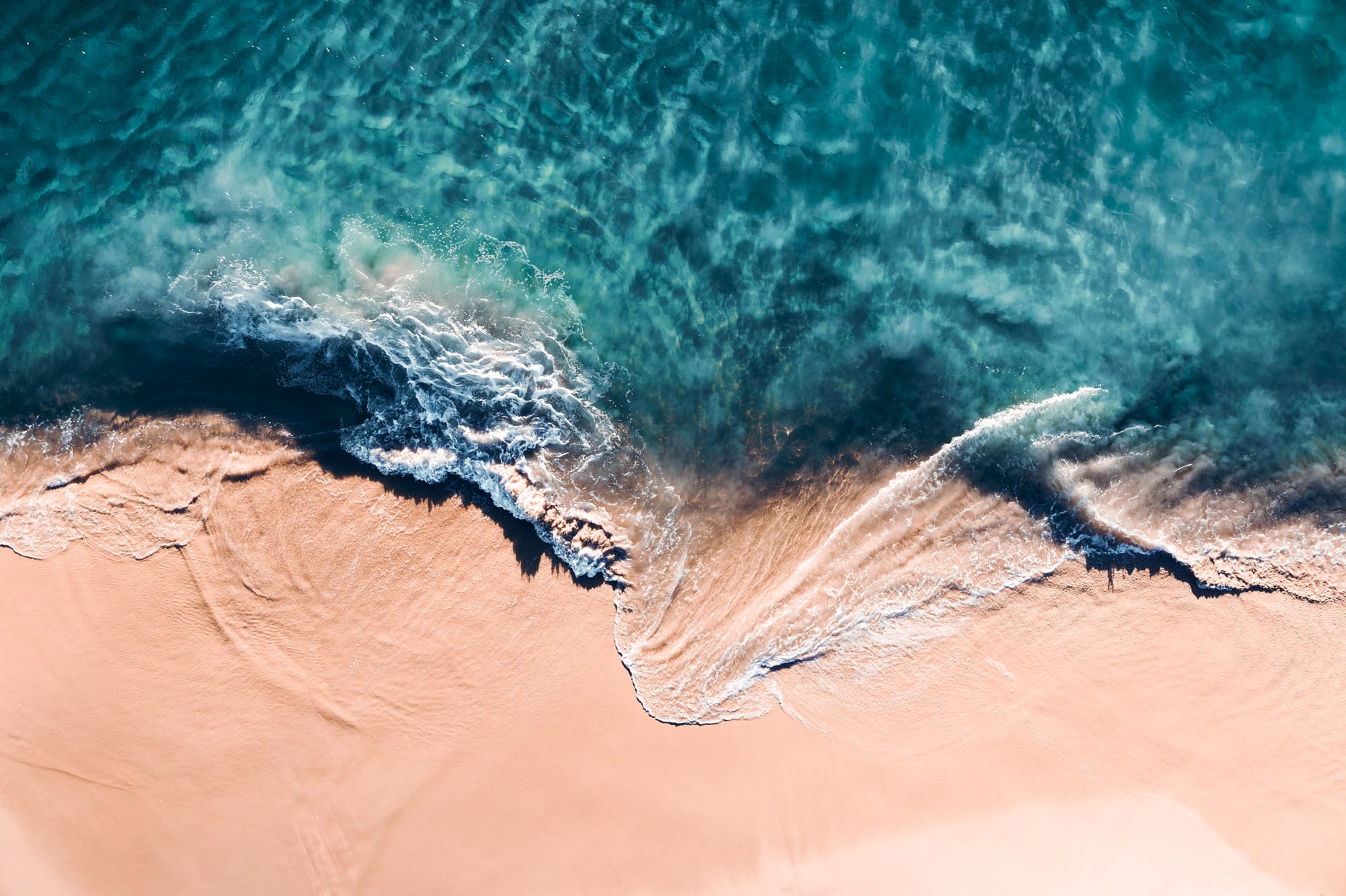 Luminous Western Australia Waves Crash Ashore in Kevin Krautgartner’s Aerial Photos