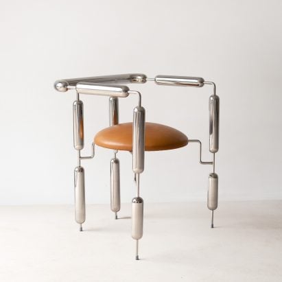 Poodle armchair by Mati Sipiora
